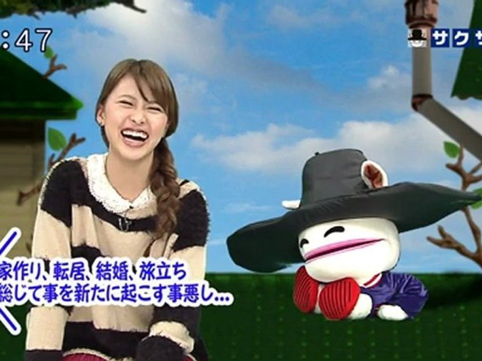 sakusaku 120124 3 ギフト君が引いたおみくじは、凶ッ！、の巻