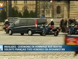 Hommage citoyen aux soldats français tués en Afghanistan