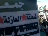 فري برس   مدينة مارع ريف حلب مظاهرات جمعة المنطقة العازلة مطلبنا الجمعة 2 12 2012
