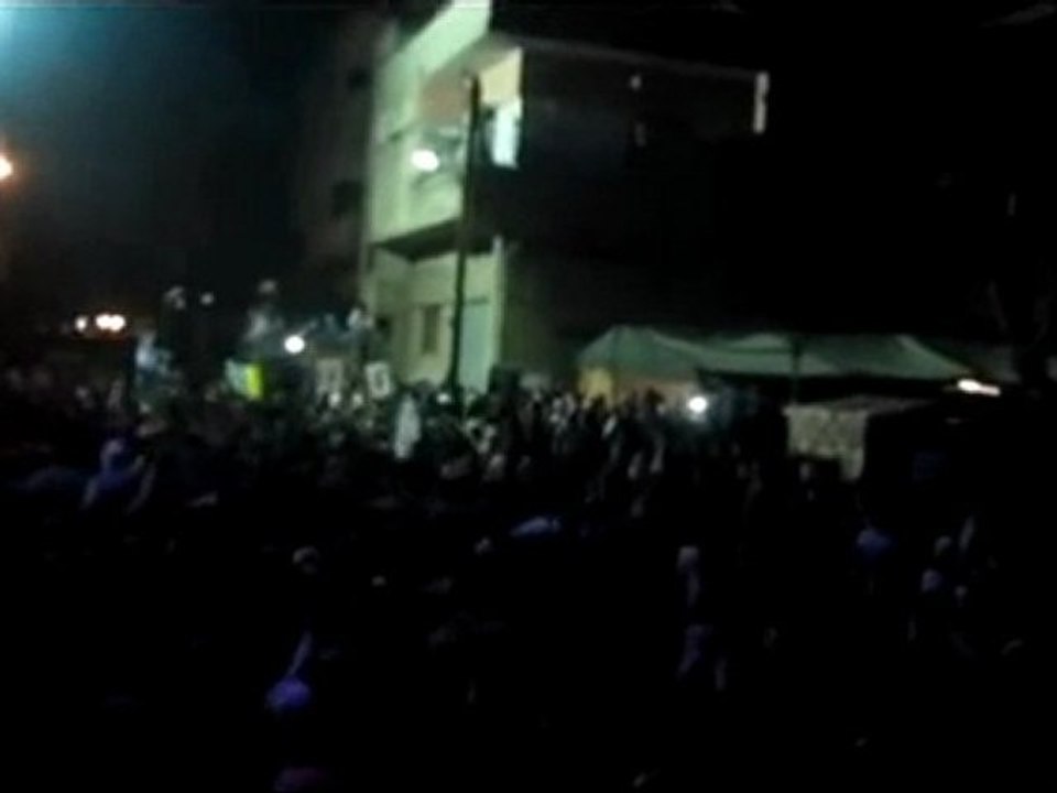 فري برس   حمص المحتلة أحرار الوعر القديم ومسائية وفاء للشهيد علي العيسى وأغنية ثورة كرامة 3 12 2011