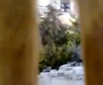 فري برس   ريف دمشق زملكا اطلاق نار كثيف من قبل عصابات الأسد على الناس في الشوارع جمعة المنطقة العازلة مطلبنا 2 12 2011