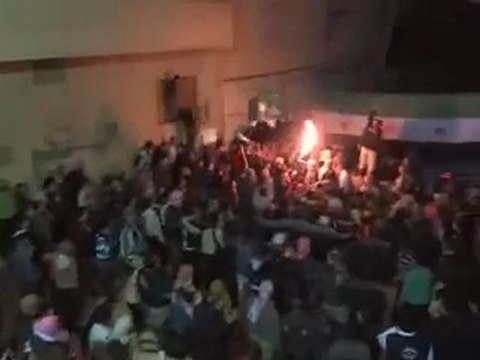 فري برس حماة حي الحميدية مظاهرة مسائية 3 12 2011