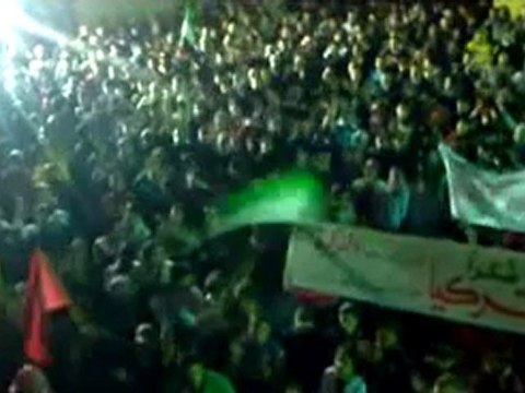 فري برس حماه حي باب القبلي مظاهرة مسائية 2 12 2011