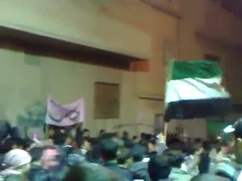 فري برس حماه حي الحميدية مسائية المنطقة العازله 2 12 2011 ج1