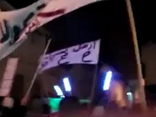 فري برس   مظاهرة مسائية برزة بدمشق تنديدا بروسيا والصين 3 12 2011