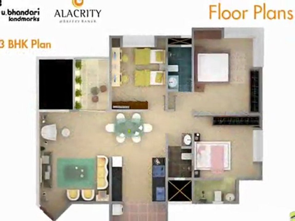 2 & 3 BHK Apartments in Pune, Baner for Sale