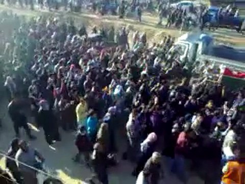 فري برس اللطامنة حماة تشيع الشهيد أديب أحمد الأشقر 3 12 2011