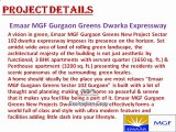 Emaar MGF Gurgaon Greens Sector 102 Dwarka Expressway Gurgaon Apartments