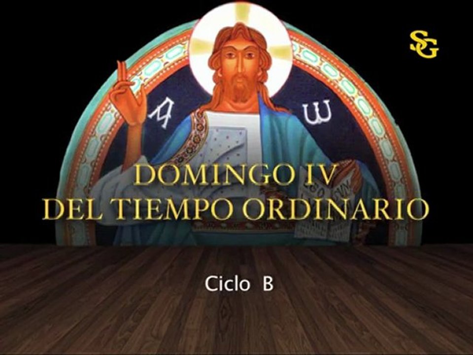 Videocatequesis IV domingo t. ordinario -B