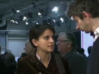 Interview de Najat Vallaud-Belkacem au Bourget