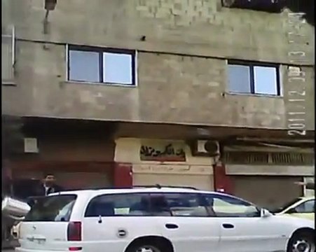 فري برس جمعة إضراب الكرامة حصار الجوامع دمشق جوبر 9 12 2011 ج1