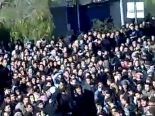 فري برس  ريف دمشق   حمورية   مظاهرات حاشدة مع أهالي سقبا 10 12 2011