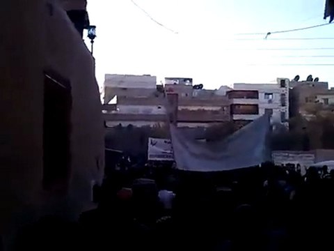 فري برس ريف دمشق زملكا تشييع الشهيد البطل محمد رسلان 10 12 2011 ج3