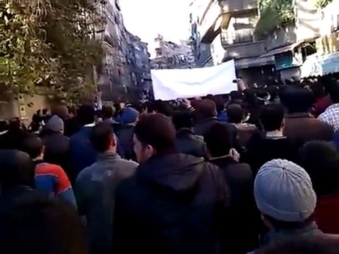 فري برس ريف دمشق زملكا تشييع الشهيد البطل محمد رسلان 10 12 2011 ج5