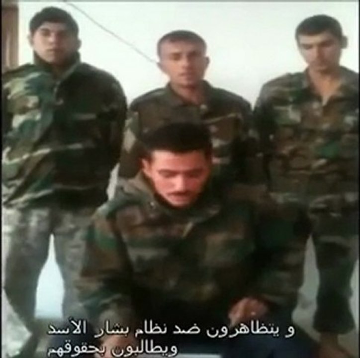 فري برس   القامشلي انشقاق مجموعة من الجنود الكورد السوريين عن الجيش الأسدي 11 12 2011