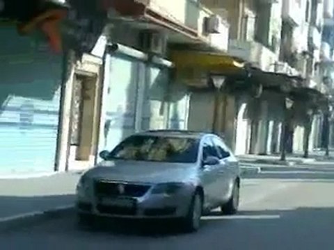 فري برس حماة شارع ابن رشد اضراب الكرامة 13 12 2011