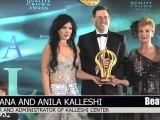 Anila Kalleshi - Momenti i marrjes te trofese ne Londer