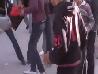 فري برس   اطلاق نار على المتظاهرين مدينة الحراك15 12 2011