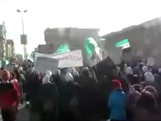 فري برس   حمص يا حبيبتي اعدت لي كرامتي اعدت لي حريتي مدينة ضمير 15 12 2011