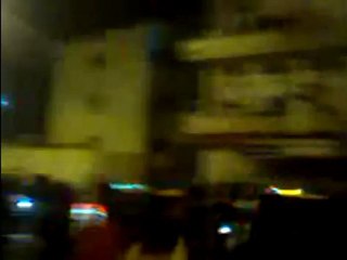 فري برس   بركان الرقة مظاهرة في اغلب أحياء المدينة 15 12 2011