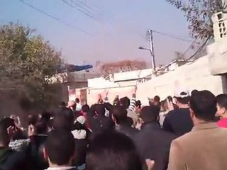 فري برس   حرستا   جمعة الجامعة العربية تقتلنا 16 12 2011