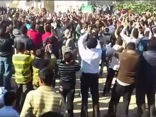فري برس   حوران   طفس   جمعة الجامعة العربية تقتلنا 16 12 2011