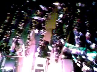 فري برس   مظاهرة مسائية بشارع الفردوس بالوعر 18 12 2011