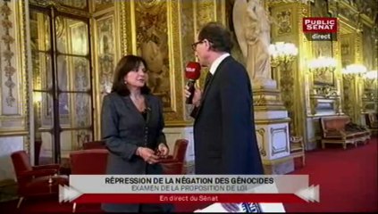 SEANCE,Examen du projet de loi reconnaissant le génocide arménien