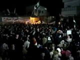 فري برس   مدينة مارع   حلب  مظاهرات ثلاثاء التصعيد الثوري 20 12 2011