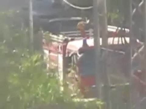 فري برس معضمية الشام انتشار الجيش وعصابات النظام في المدينة بالإضافة الا سيارات الإطفاء جمعة بروتكول الموت 23 12 2011