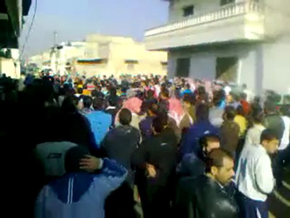 فري برس   حماة المحتلة مظاهرة جنوب الملعب جمعة بروتوكول الموت 23 12 2011