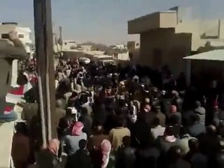 فري برس   الرحيبة  تشيع الشهيد 24 12 2011 ج1