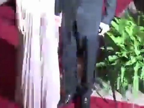 SNTV - Brad Pitt Ditches His Cane and Angelina Wows at Producers Guild Awards