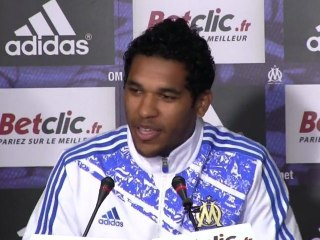 Brandao s'exprime devant la presse