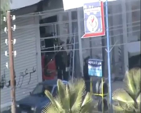 فري برس ريف دمشق زملكا انتشار عصابات الأسد في البلدة 25 12 2011