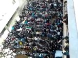 فري برس   حمص تيرمعلة   مظاهرة مع الإضراب نصرة لبابا عمرو 25 12 2011
