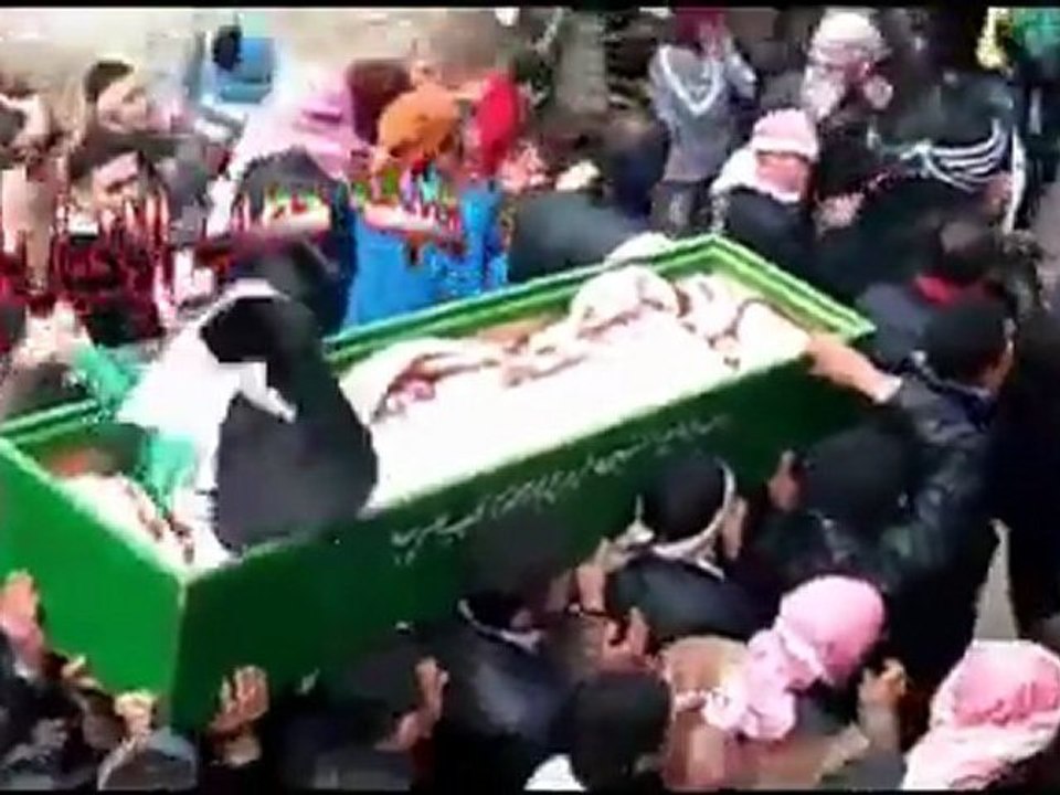 فري برس   الشيحة   تشييع الشهيد المجند خضر إبراهيم 25 12 2011