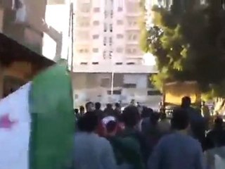 فري برس   حماة أطفال الحميدية نصرة لبابا عمرو 26 12 2011