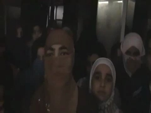 فري برس نداء استغاثة من حرائر باباعمرو 26 12 2011