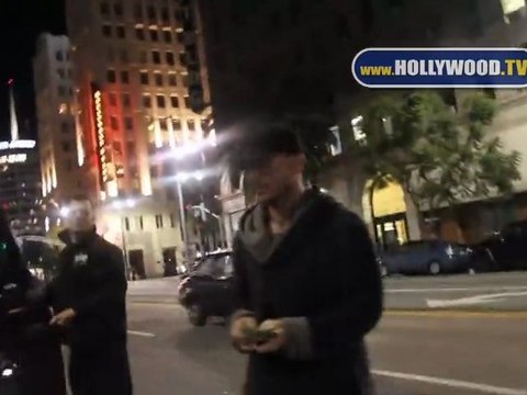 Shannon Leto dines at Katsuya Hollywood