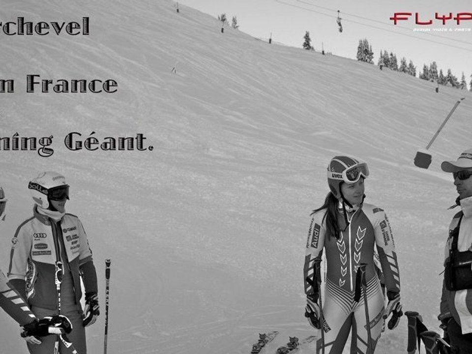 Team France Filles - Ski alpin - 100% Drone - By Flyprod
