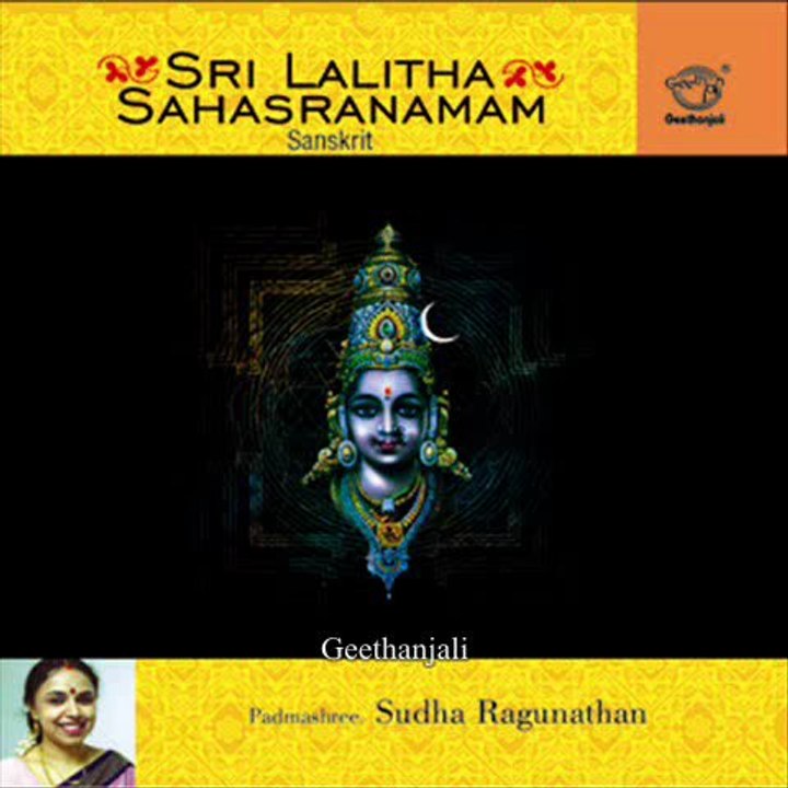 Sri Lalitha Sahasranamam Sanskrit Padmashree Sudha Raghunathan