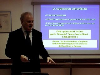 Conférence de Francois ASSELINEAU : l'Europe, c'est la paie 1/6