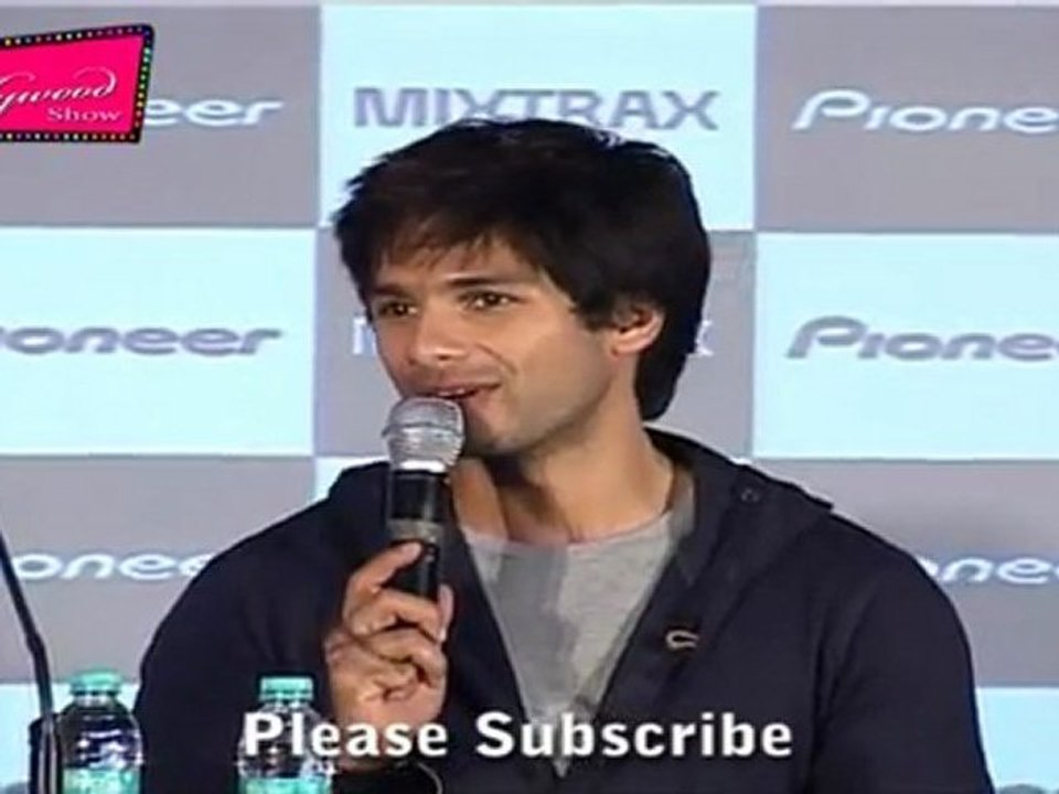 Shahid Kapoor @ Launch "Pioneer Mixtrax"