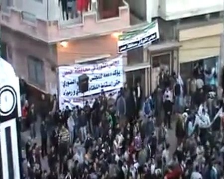 فري برس حمص حي الخالدية رسالة من ثوار الخالدية الى شيخ الثورة عدنان العرعور 28 12 2011
