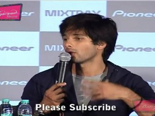 Shahid Kapoor Speaks About His Upcoming Movies @ Launch Of "Pioneer Mixtrax"