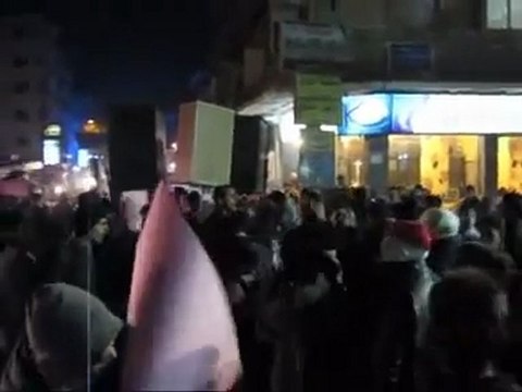 فري برس الغوطة الشرقية كفربطنا مسائية حاشدة 28 12 2011