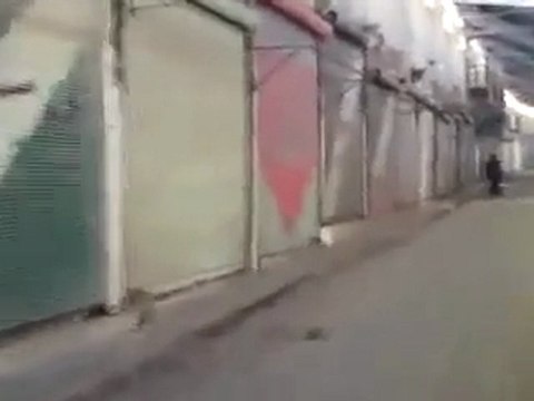 فري برس حلب الباب إضراب الكرامة السوق القديم 2011 12 29 ج1