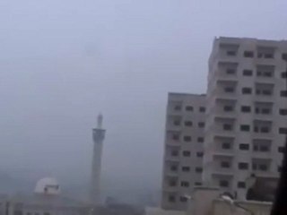 فري برس   حماة الشرقية قناصات بشكل واضح 29 12 2011