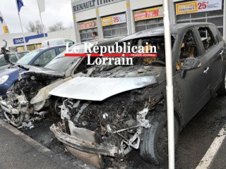 De gros dégâts après les émeutes au quartier du Wiesberg